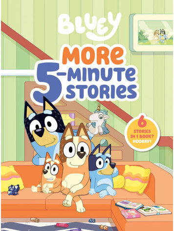 PENGUIN RANDOM HOUSE BLUEY MORE 5-MINUTE STORIES HC