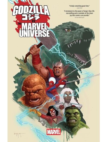 MARVEL COMICS GODZILLA VS THE MARVEL UNIVERSE TP