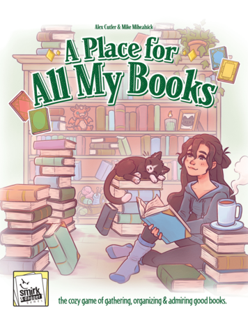 SMIRK & DAGGER GAMES A PLACE FOR ALL MY BOOKS