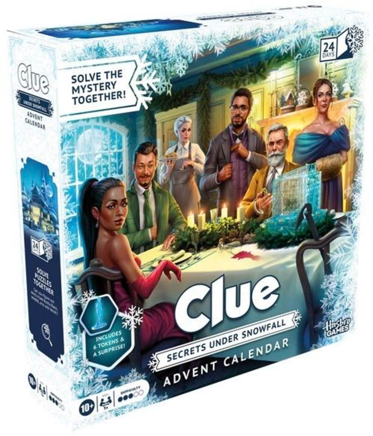 HASBRO CLUE ADVENT CALENDAR