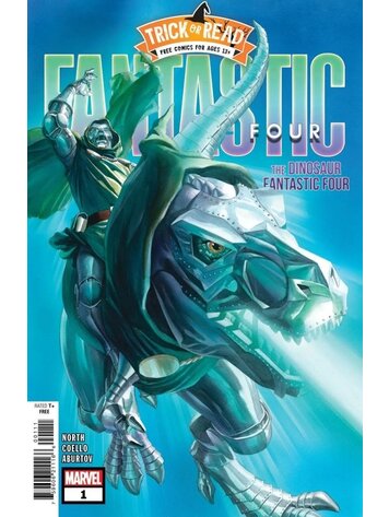 MARVEL COMICS FANTASTIC FOUR THE DINOSAUR FANTASTIC FOUR #1 HALLOWEEN TRICK-OR-READ 2024