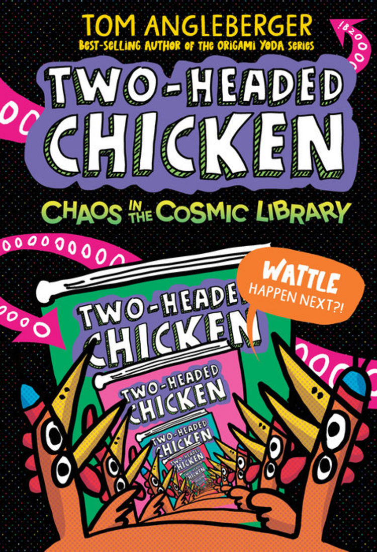 CANDLEWICK PRESS TWO-HEADED CHICKEN HC GN VOL 03 CHAOS IN THE COSMIC LIBRARY