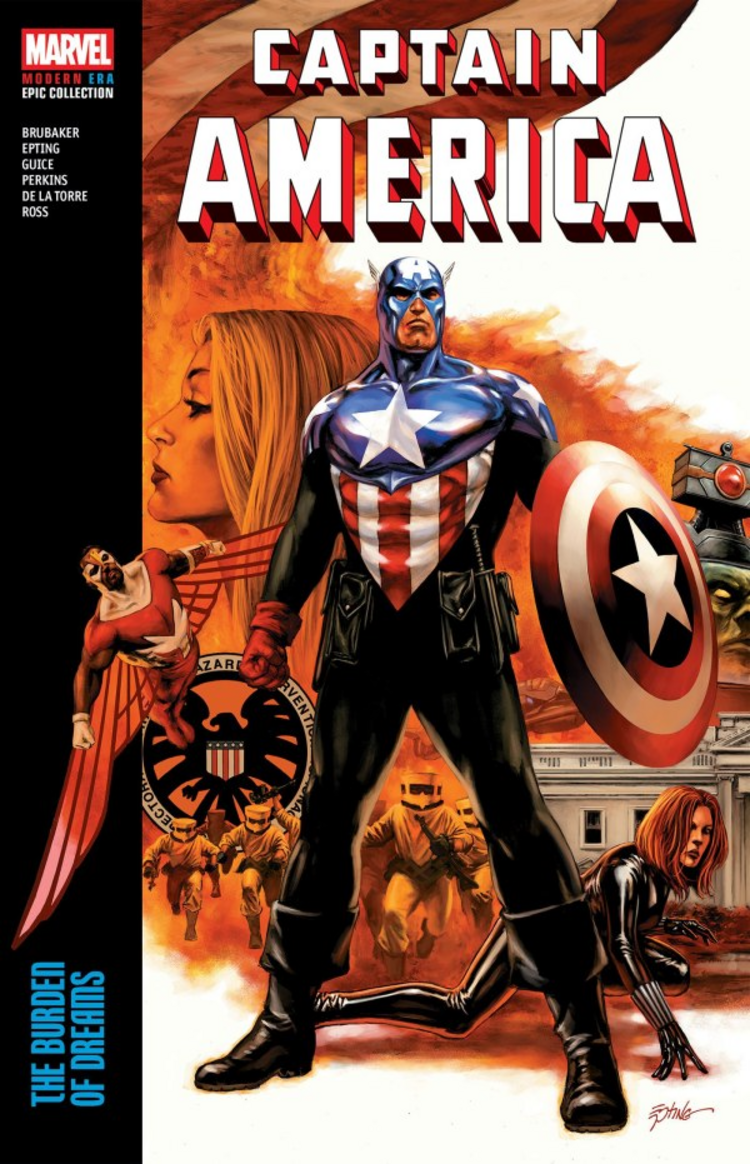 MARVEL COMICS CAPTAIN AMERICA MODERN ERA EPIC COLLECTION TP VOL 03 THE BURDEN OF DREAMS