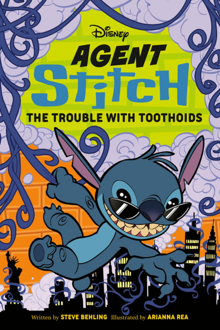 PENGUIN RANDOM HOUSE DISNEY AGENT STITCH THE TROUBLE WITH TOOTHOIDS SC NOVEL