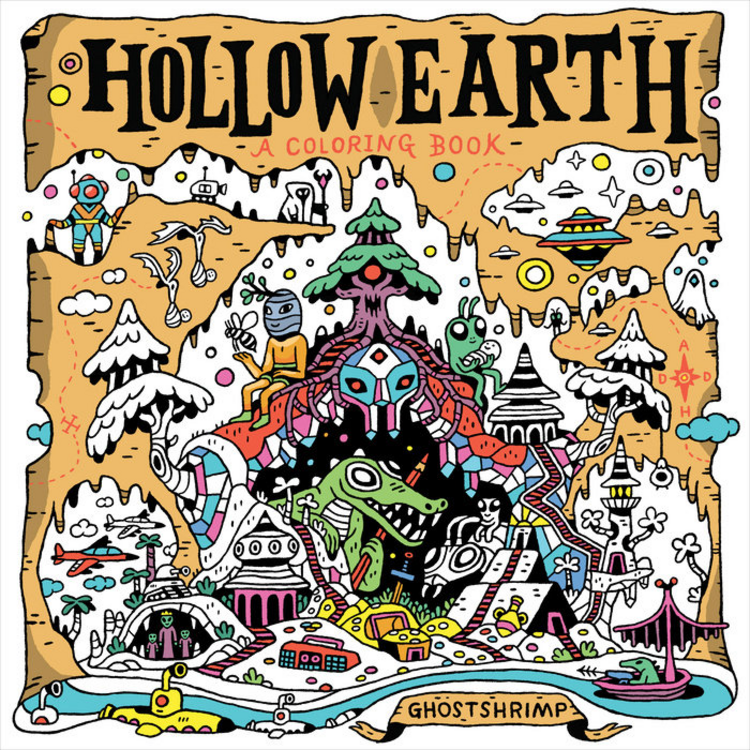 PENGUIN RANDOM HOUSE HOLLOW EARTH COLORING BOOK