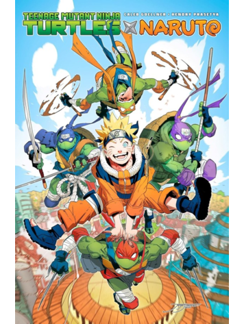 IDW PUBLISHING TEENAGE MUTANT NINJA TURTLES X NARUTO TP