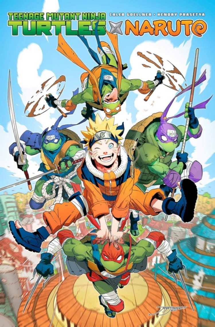 IDW PUBLISHING TEENAGE MUTANT NINJA TURTLES X NARUTO TP