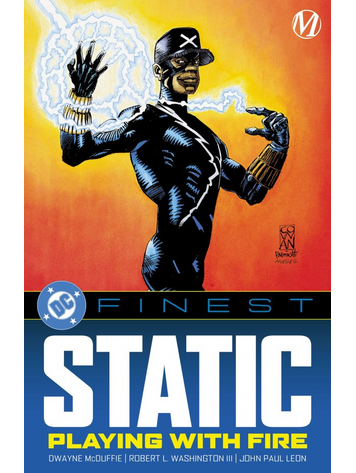 DC COMICS DC FINEST STATIC PLAYING WITH FIRE TP