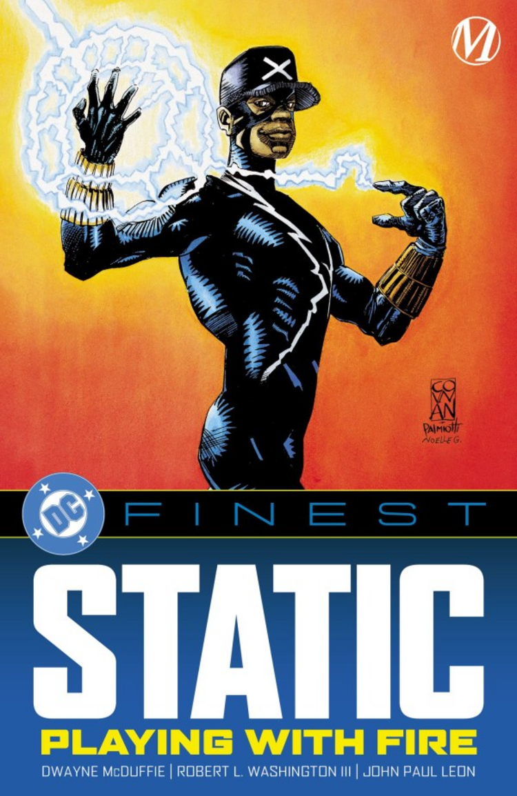 DC COMICS DC FINEST STATIC PLAYING WITH FIRE TP