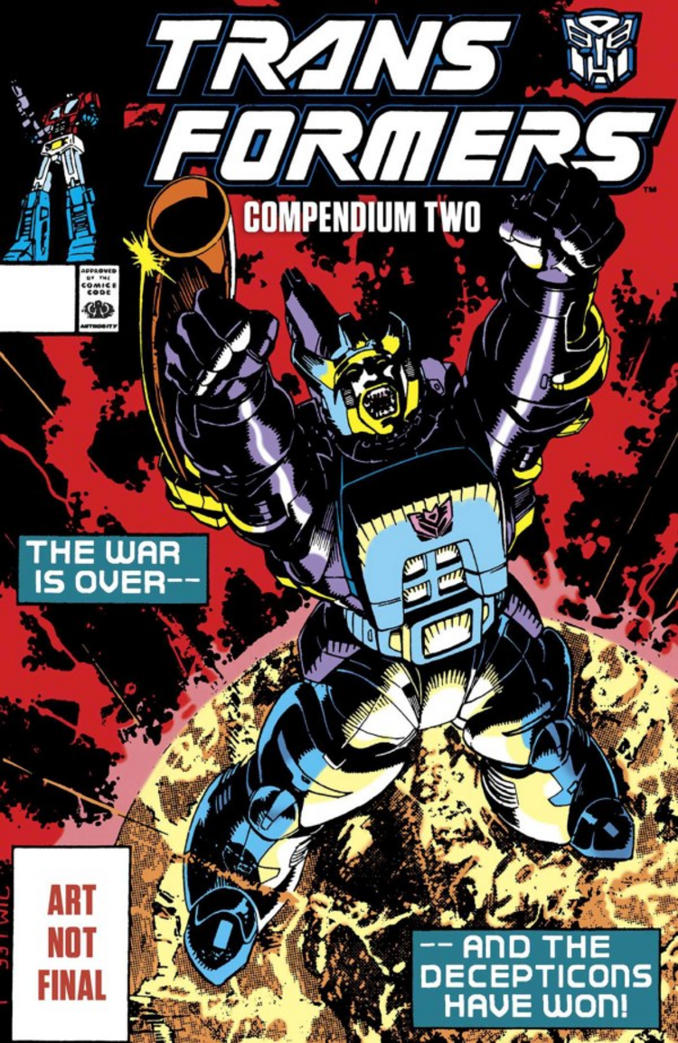 IMAGE COMICS TRANSFORMERS COMPENDIUM TP BOOK 2 DIRECT MARKET EXCLUSIVE JIM LEE CVR