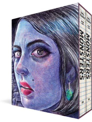 FANTAGRAPHICS BOOKS MY FAVORITE THING IS MONSTERS TP BOX SET BOOK ONE & TWO