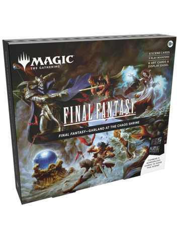 WIZARDS OF THE COAST MTG FINAL FANTASY SCENE BOX GARLAND AT THE CHAOS SHRINE