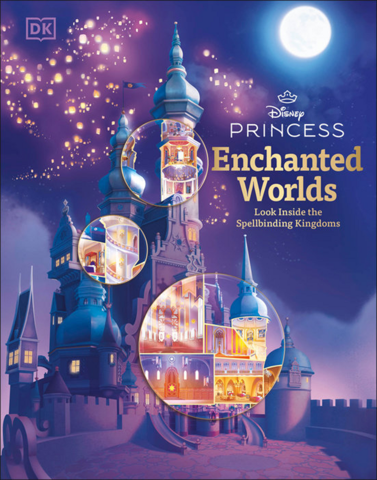 DK PUBLISHING CO DISNEY PRINCESS ENCHANTED WORLDS HC