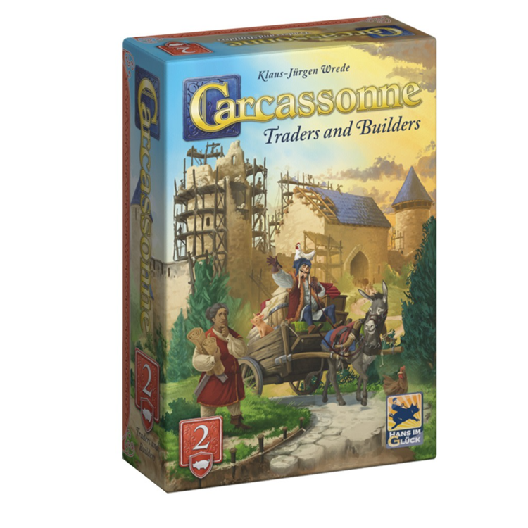 CARCASSONNE EXPANSION 2 TRADERS & BUILDERS