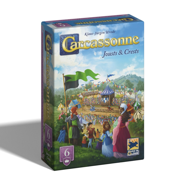 CARCASSONNE EXPANSION 6 JOUSTS & CRESTS