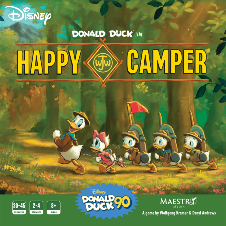 WALT DISNEYS DONALD DUCK IN HAPPY CAMPER