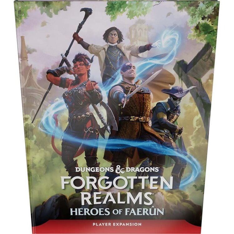 WIZARDS OF THE COAST DUNGEONS AND DRAGONS 5E FORGOTTEN REALMS HEROES OF FAERUN