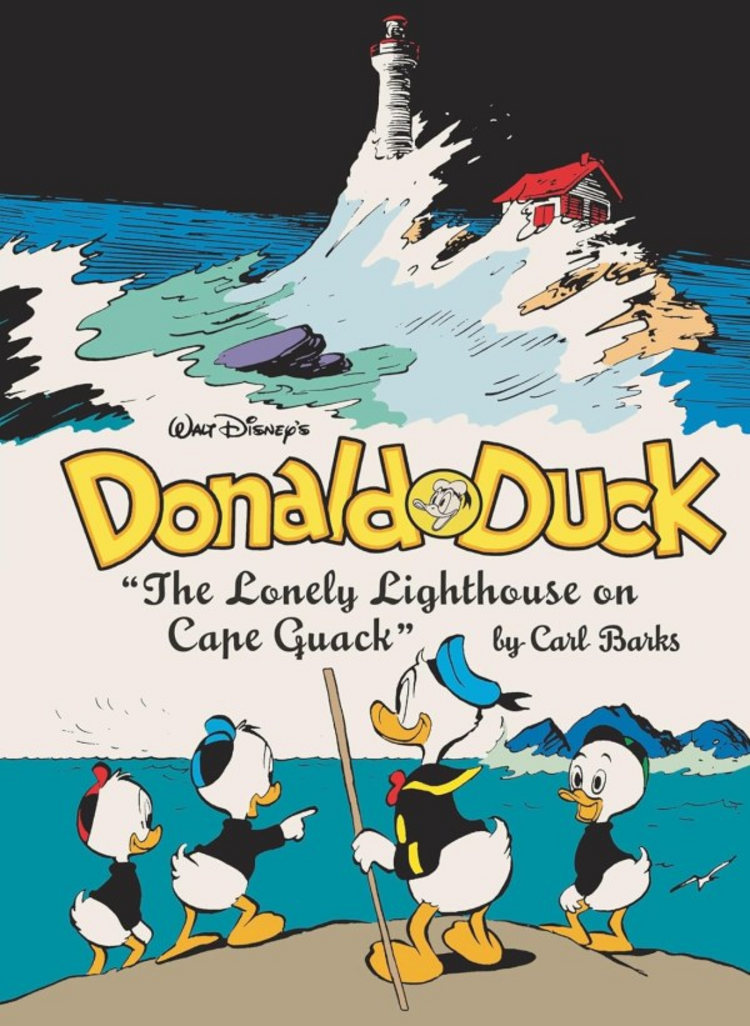 FANTAGRAPHICS BOOKS WALT DISNEYS DONALD DUCK HC THE LONELY LIGHTHOUSE ON CAPE QUACK