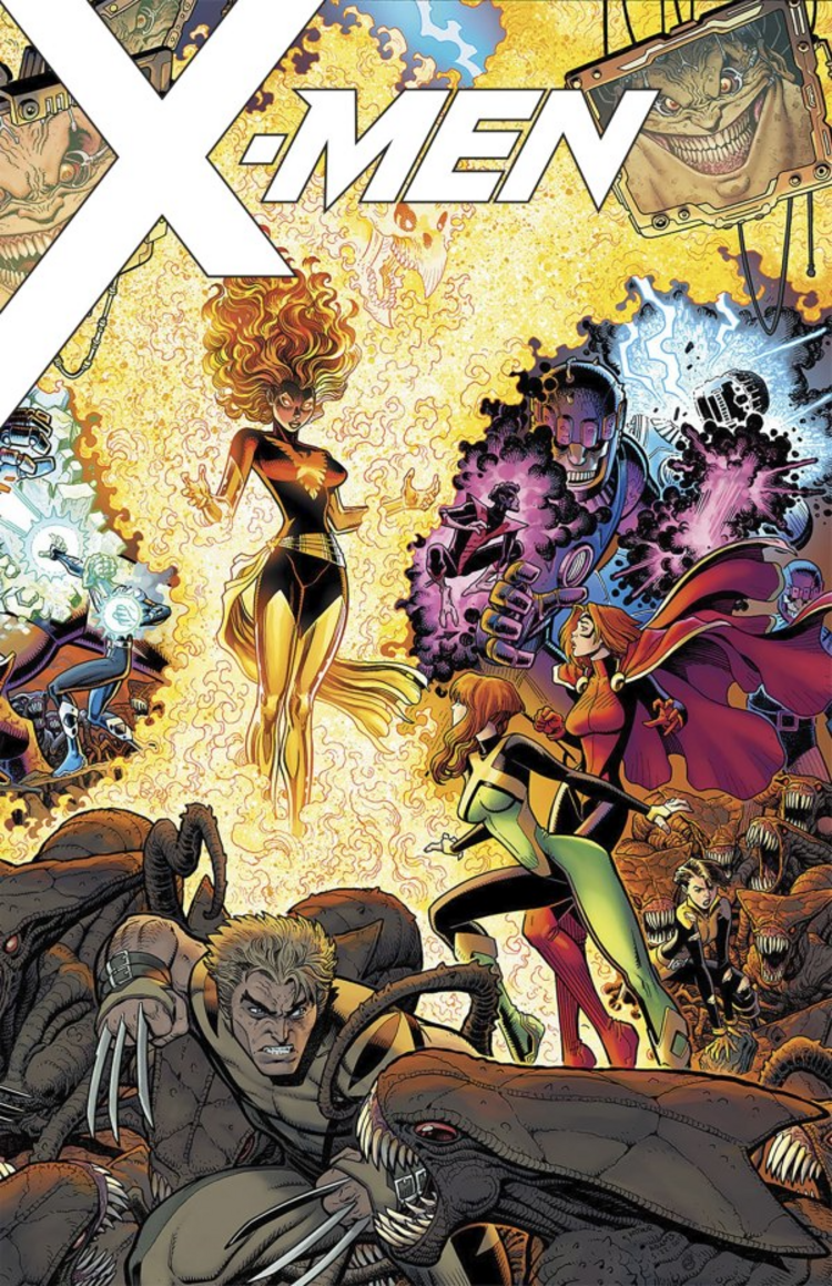 MARVEL COMICS X-MEN BY MARC GUGGENHEIM OMNIBUS HC ARTHUR ADAMS COVER [DM Only]