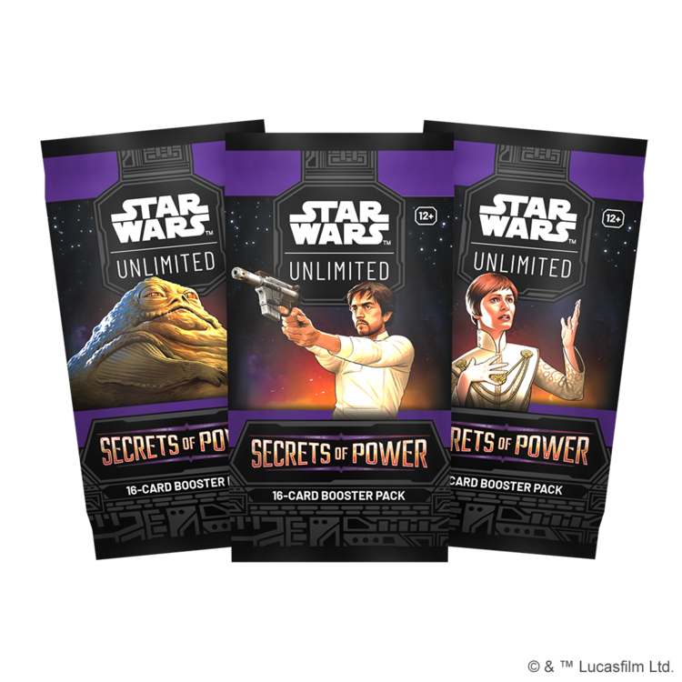 FANTASY FLIGHT GAMES STAR WARS UNLIMITED SECRETS OF POWER BOOSTER BOX