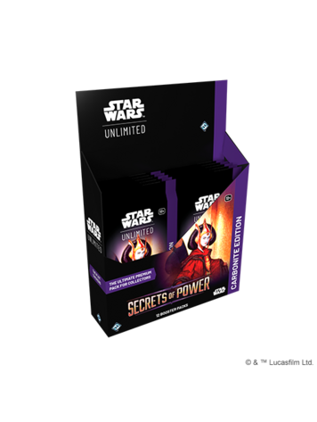 FANTASY FLIGHT GAMES SWU SECRETS OF POWER CARBONITE BOOSTER BOX PREORDER
