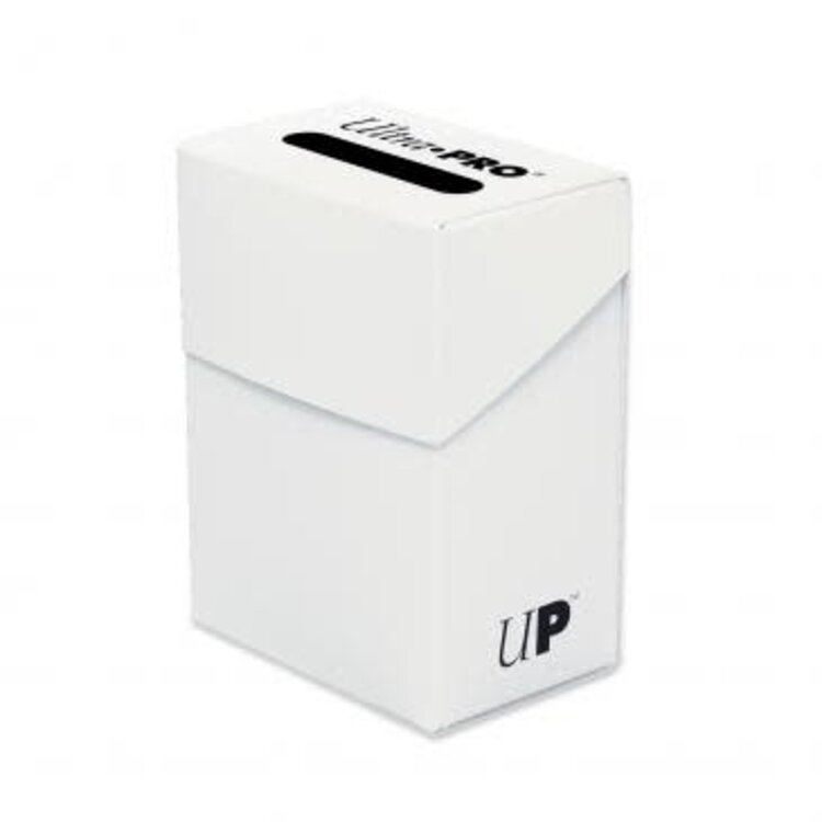 ULTRA PRO ULTRA PRO DECK BOX SOLID WHITE