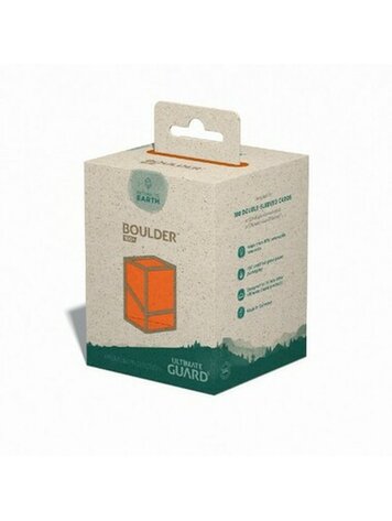 ULTIMATE GUARD ULTIMATE GUARD BOULDER 100+ EARTH ORANGE
