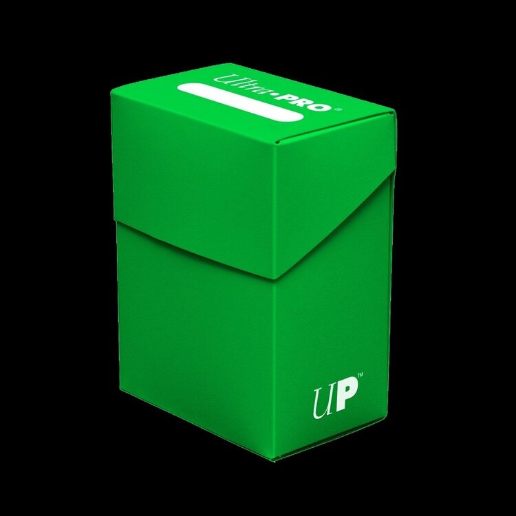 ULTRA PRO ULTRA PRO DECK BOX SOLID LIME GREEN