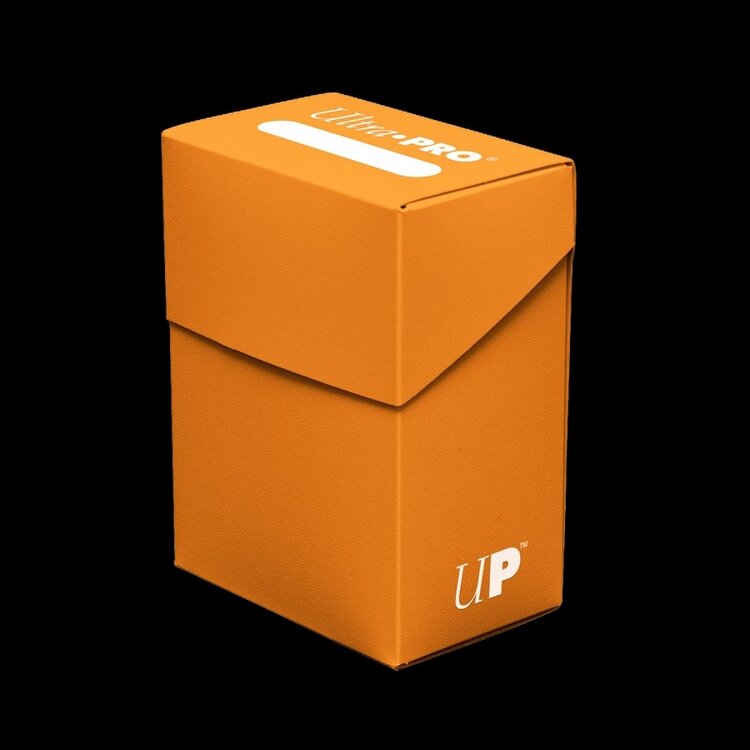 ULTRA PRO ULTRA PRO DECK BOX SOLID ORANGE