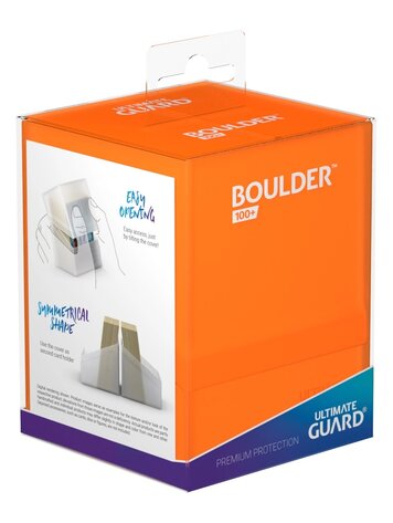 ULTIMATE GUARD ULTIMATE GUARD BOULDER 100+ CLASSIC POPPY TOPAZ