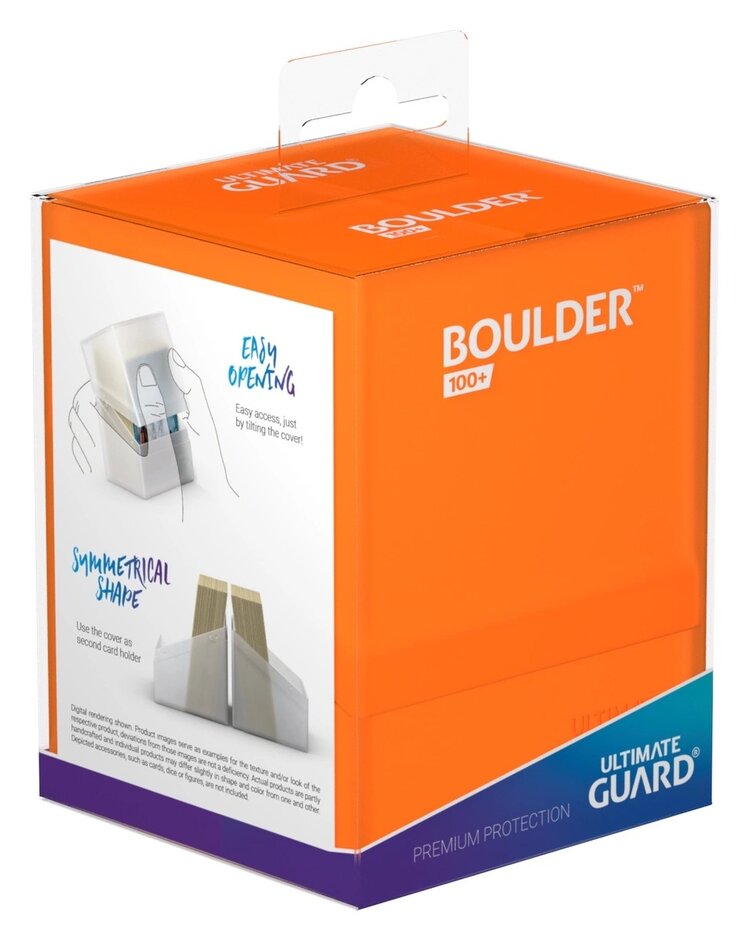 ULTIMATE GUARD ULTIMATE GUARD BOULDER 100+ CLASSIC POPPY TOPAZ
