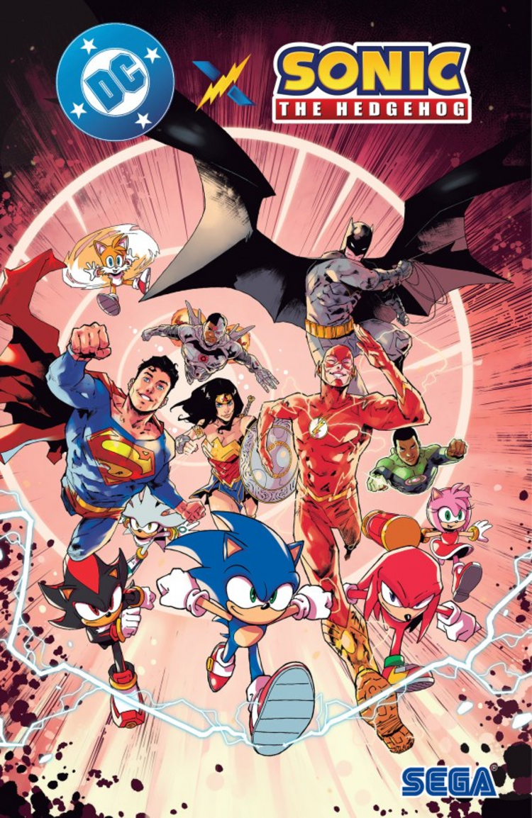 DC COMICS DC X SONIC THE HEDGEHOG TP