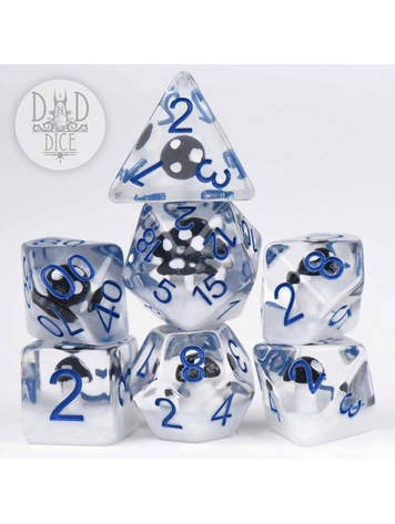 DND DICE FUNGAL FREEZE RPG DICE SET