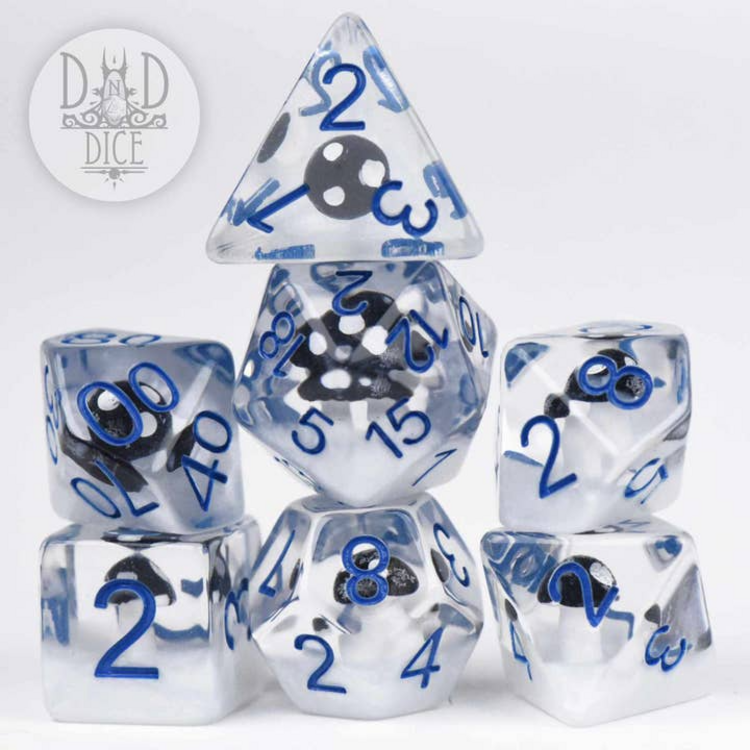DND DICE FUNGAL FREEZE RPG DICE SET
