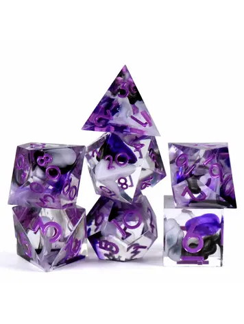 DND DICE DAZED FOR DAYS HANDMADE RPG DICE SET