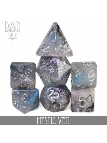 DND DICE MYSTIC VEIL RPG DICE SET
