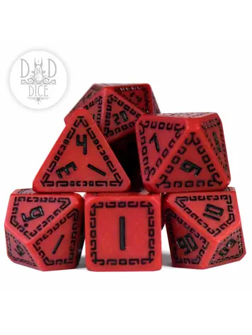 DND DICE OLYMPIAN ARES RPG DICE SET