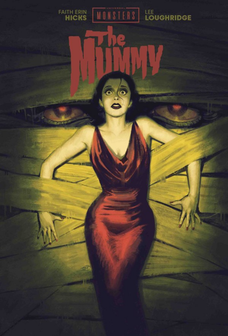 IMAGE COMICS UNIVERSAL MONSTERS THE MUMMY HC DIRECT MARKET EXCLUSIVE DAVID TALASKI CVR