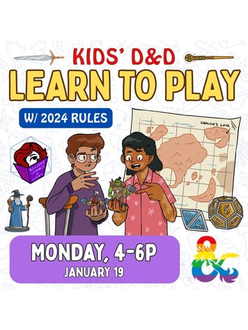 KIDS' D&D LEARN TO PLAY ONE SHOT (2024 RULES)