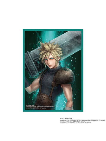 SQUARE ENIX FINAL FANTASY TCG SLEEVES CLOUD