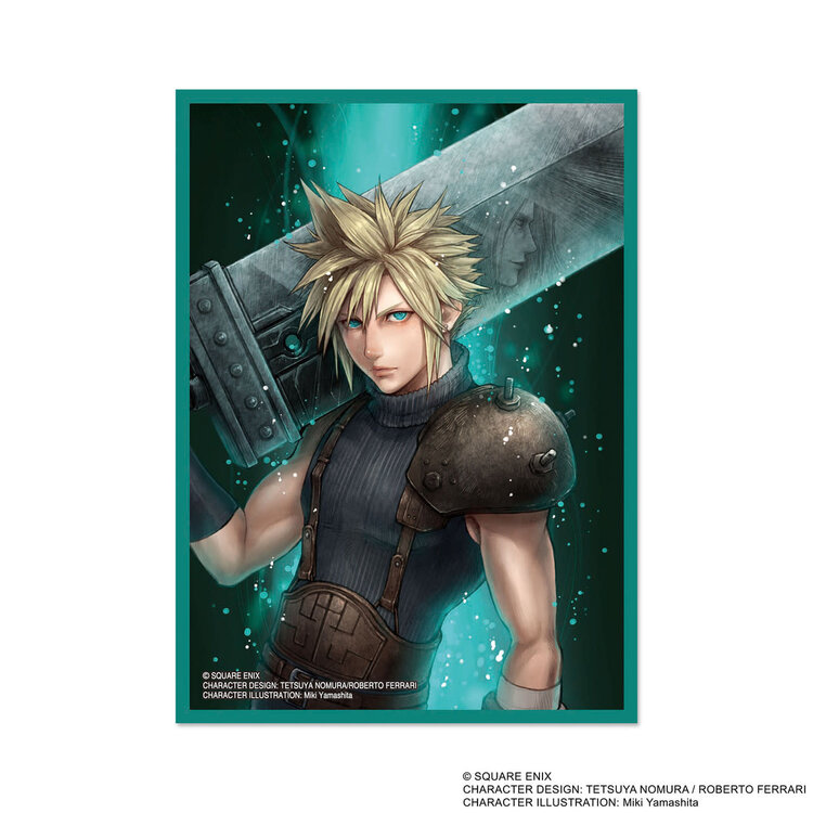 SQUARE ENIX FINAL FANTASY TCG SLEEVES CLOUD
