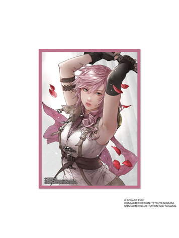 SQUARE ENIX FINAL FANTASY TCG SLEEVES LIGHTNING
