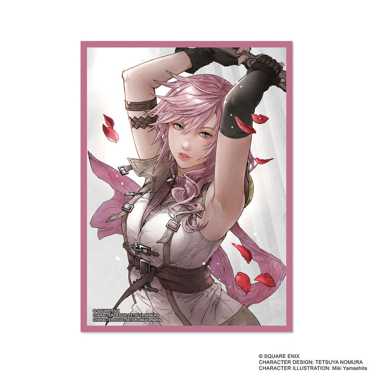 SQUARE ENIX FINAL FANTASY TCG SLEEVES LIGHTNING