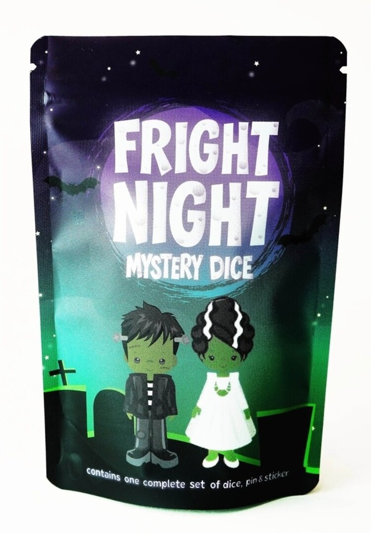 1985 GAMES FRIGHT NIGHT MYSTERY DICE