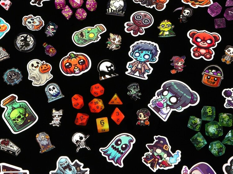 1985 GAMES FRIGHT NIGHT MYSTERY DICE