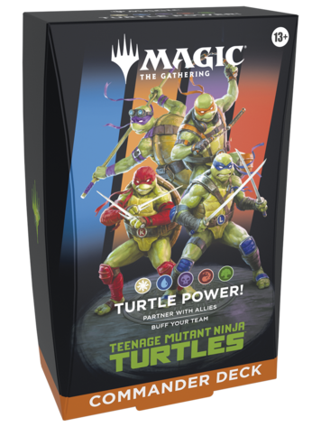 WIZARDS OF THE COAST MTG TMNT COMMANDER DECK PREORDER