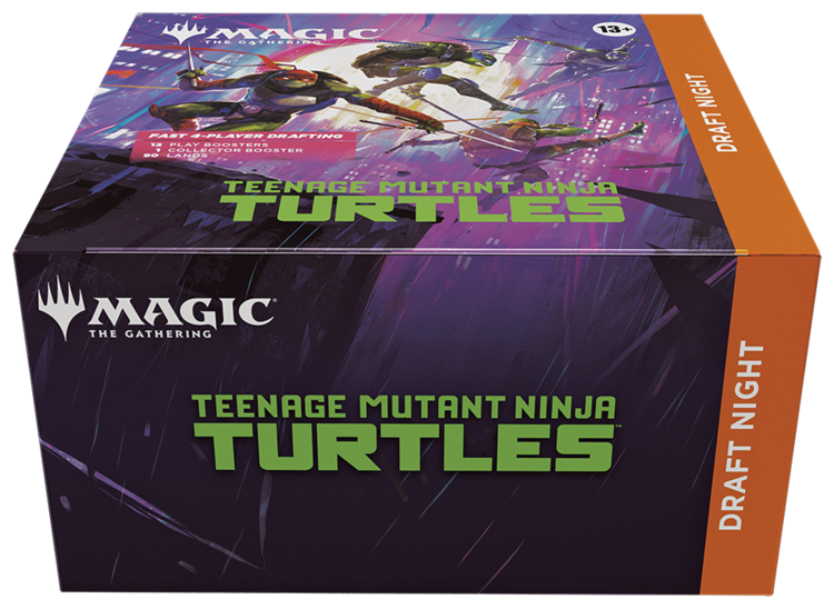 WIZARDS OF THE COAST MTG TMNT TEENAGE MUTANT NINJA TURTLES DRAFT NIGHT PREORDER