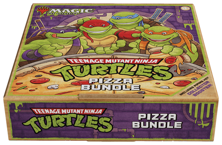 WIZARDS OF THE COAST MTG TMNT TEENAGE MUTANT NINJA TURTLES PIZZA BUNDLE PREORDER