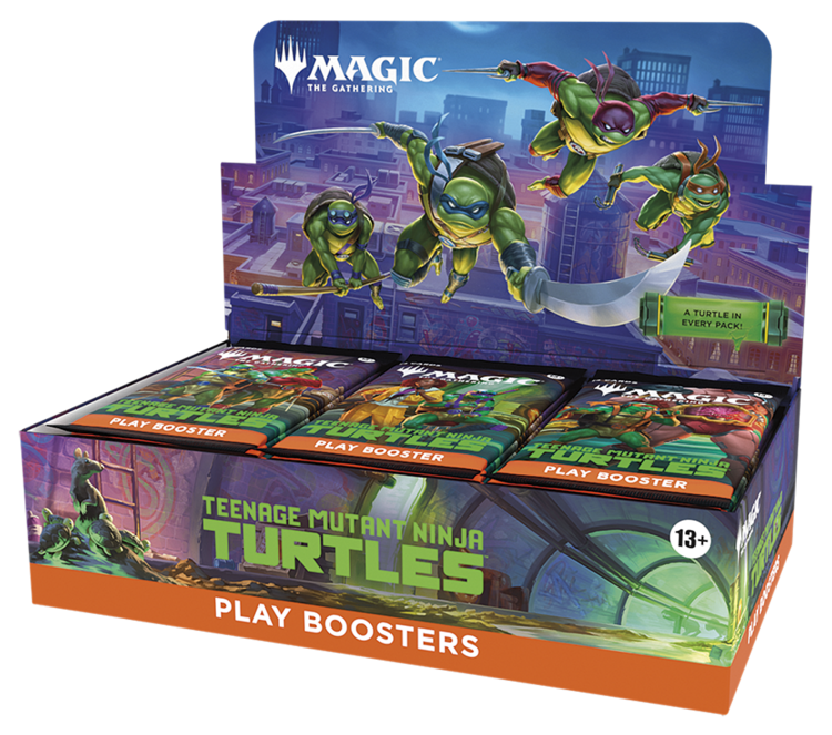 WIZARDS OF THE COAST MTG TMNT TEENAGE MUTANT NINJA TURTLES PLAY BOOSTER BOX PREORDER