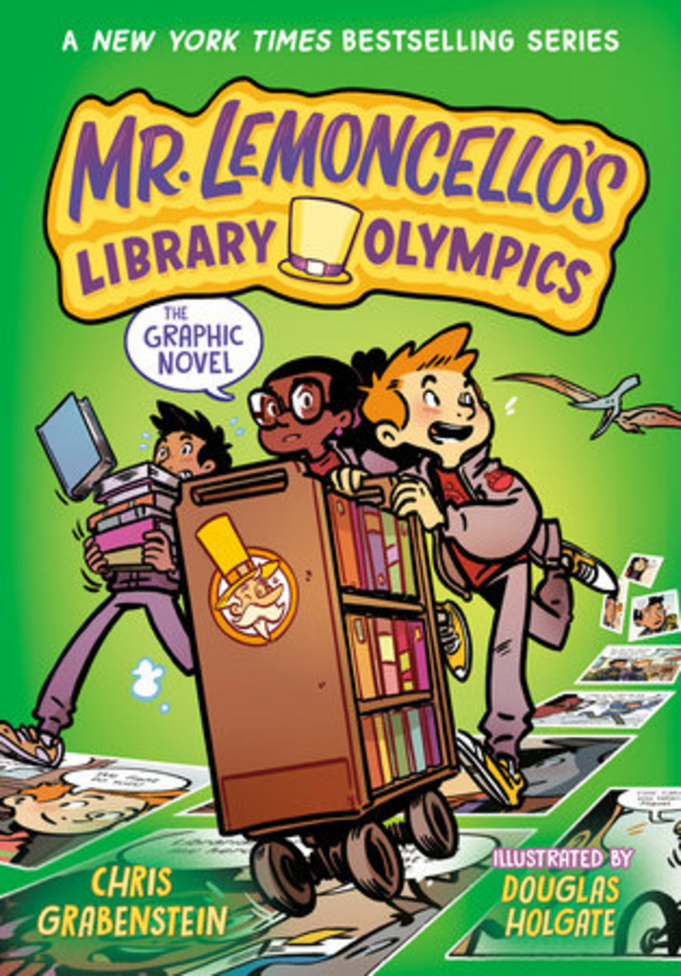 PENGUIN RANDOM HOUSE MR LEMONCELLOS LIBRARY OLYMPICS GN